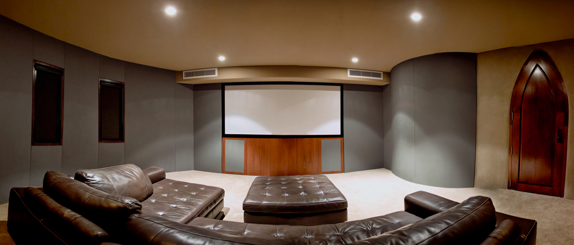 Cinema Panoramic installed