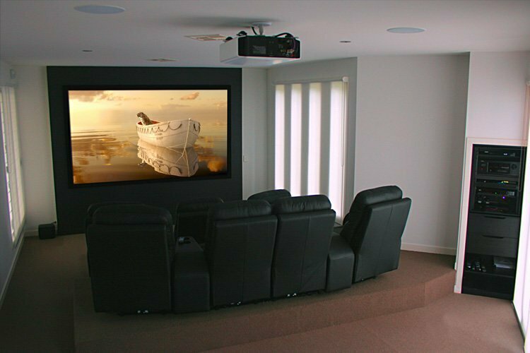 Acoustic Projection Screen